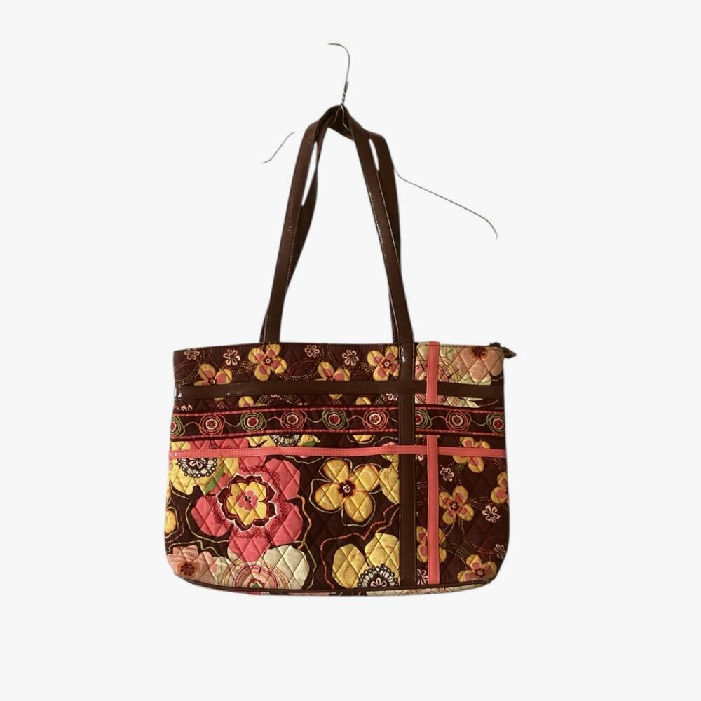 VeraBradley Floral Design Purse Bag 16" X 12"